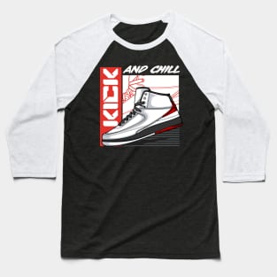 AJ 2 Retro Shoes Art Baseball T-Shirt